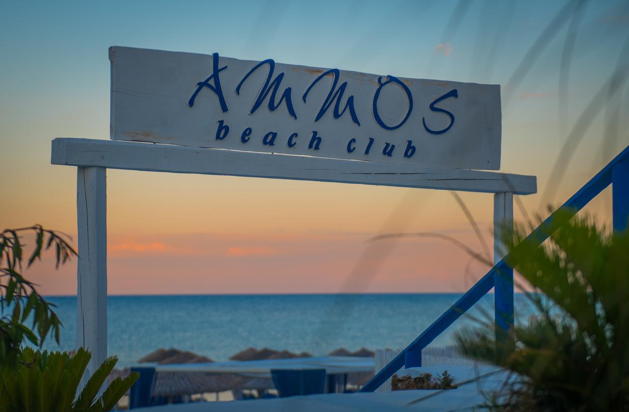 Ammos Beachfront Confortable Rooms - Adults Only Vasilikí Buitenkant foto